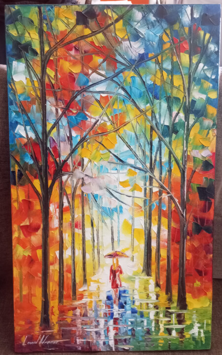 Only in the Forest 绘画, 25x15 in