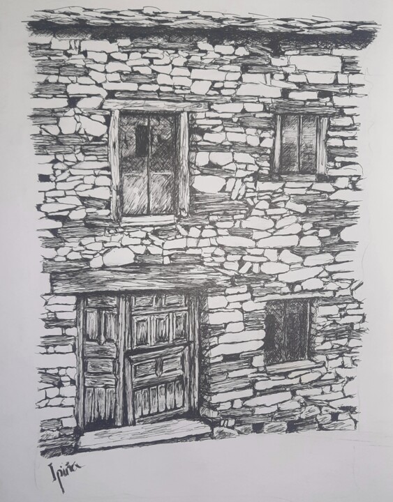 Tekening,  15,8x11 in 