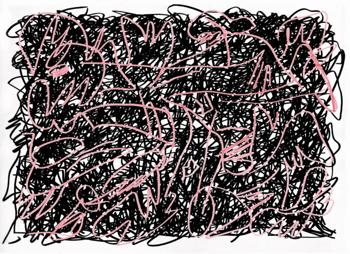 Jangala 2021-02-A-L-noir+b 图画, 11.7x16 in