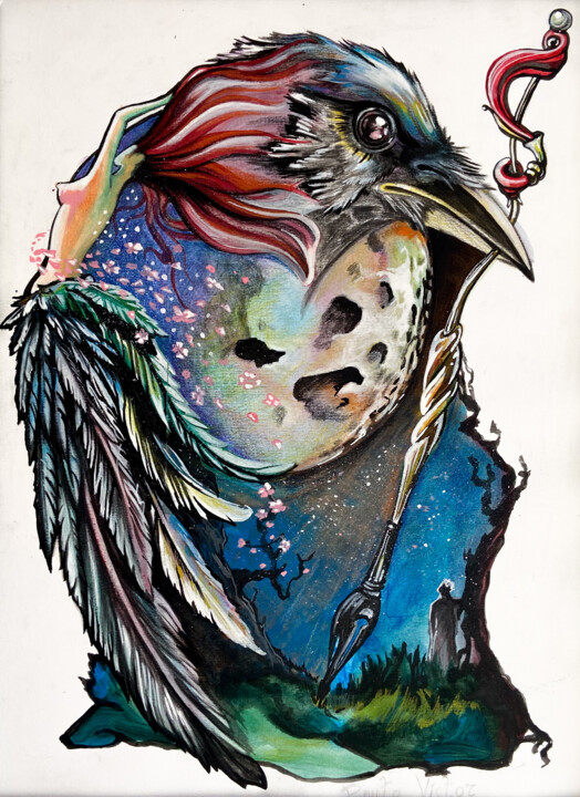 Dream 绘画, 15.8x11.8 in