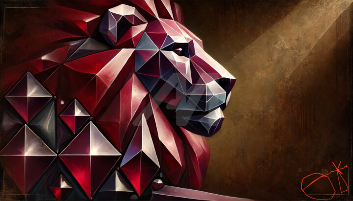 Lion 数字艺术