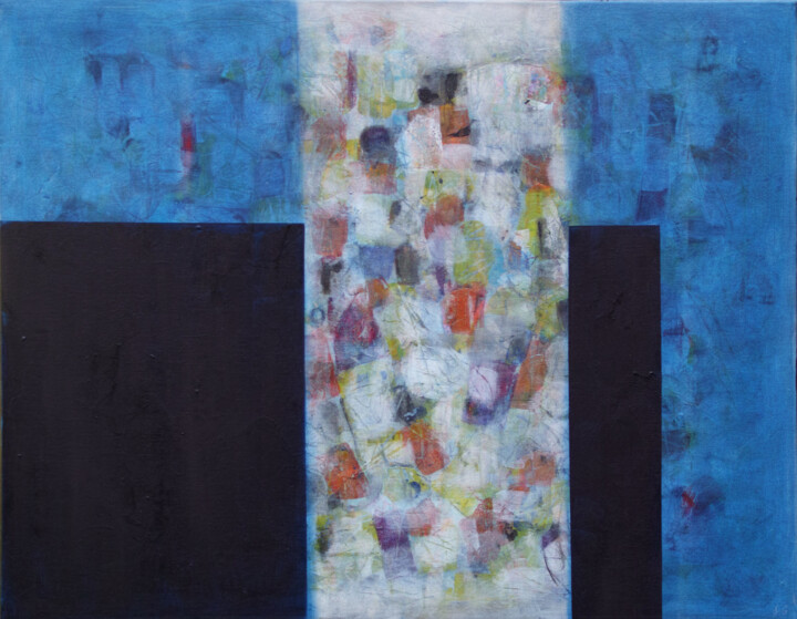 Peinture intitulée "sans titre n°914" par Juliette Gallas, Œuvre d'art originale, Acrylique Monté sur artwork_cat.