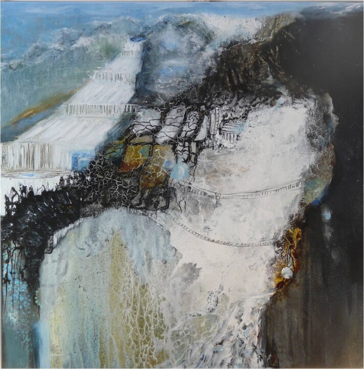 绘画,  27.6x27.6 in 