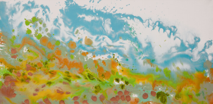 Origin of Serenity 1 绘画, 24x48 in