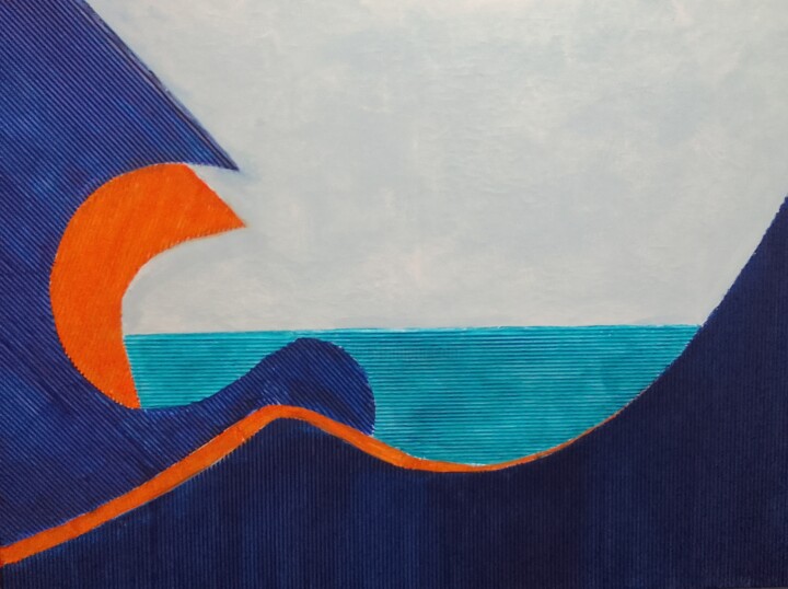 绘画,  23.6x31.5 in 