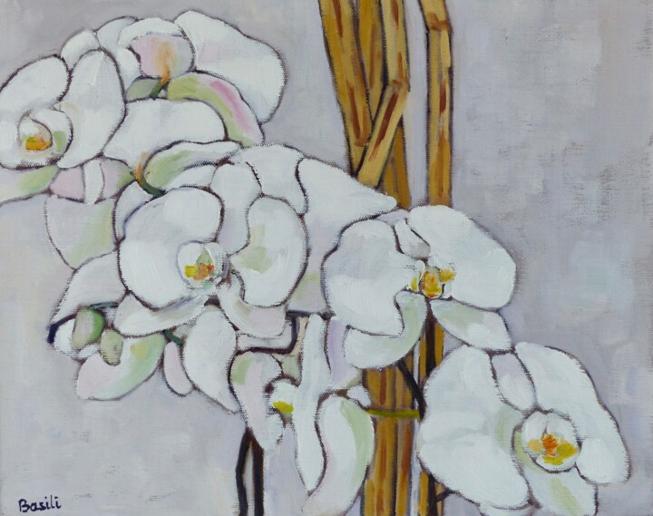 Orchidées 3 绘画, 13x16.1 in