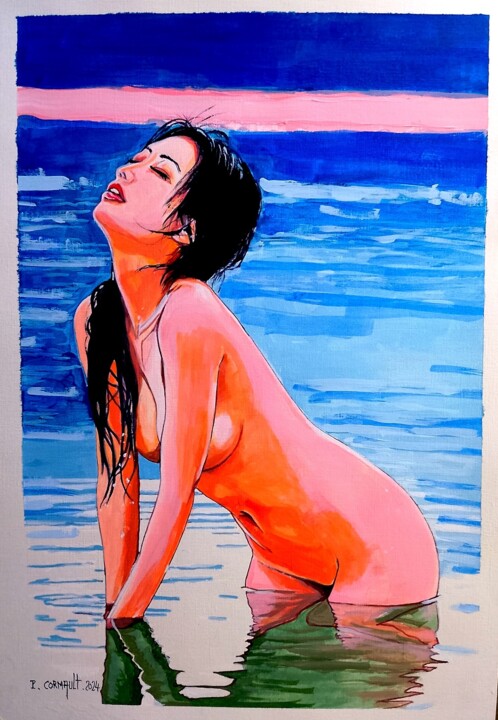 绘画,  19.7x13.8 in 