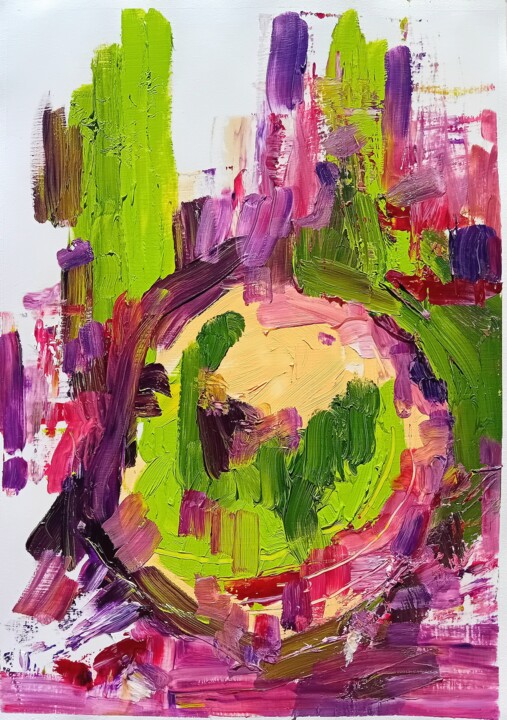 Beetroot IV Tablo, 16,5x11,7 in