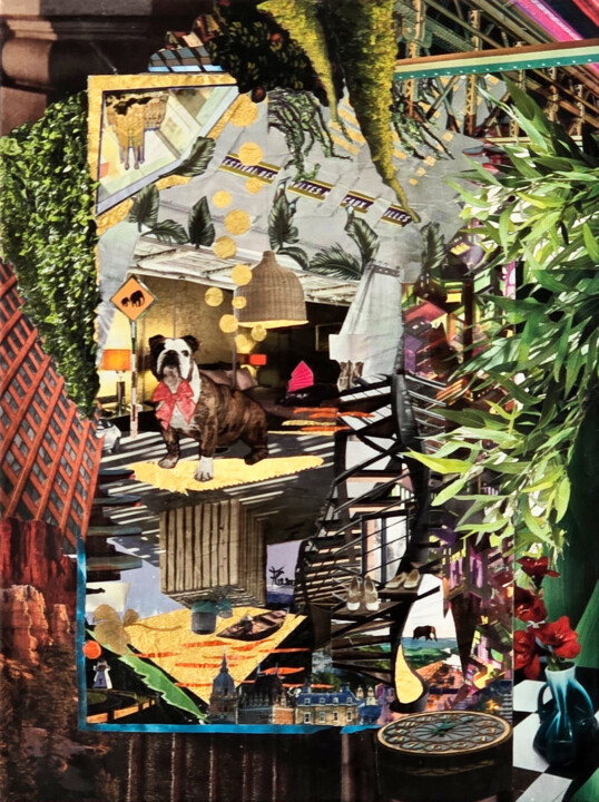 La Sagrada Collages, 15.8x11.8 in