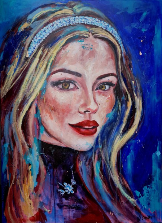 Diadème 绘画, 39.4x28.7 in