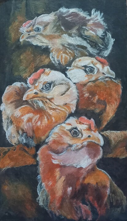 绘画,  21.7x11.8 in 