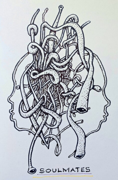 Soulmates Disegno, 8,3x5,5 in
