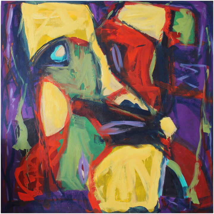 Je me souviens de COBRA 绘画, 47.2x47.2 in