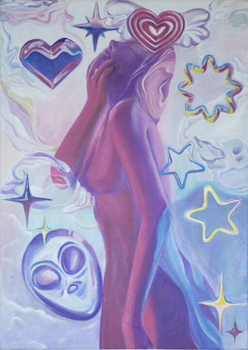 artificial lights 绘画, 27.6x19.7 in