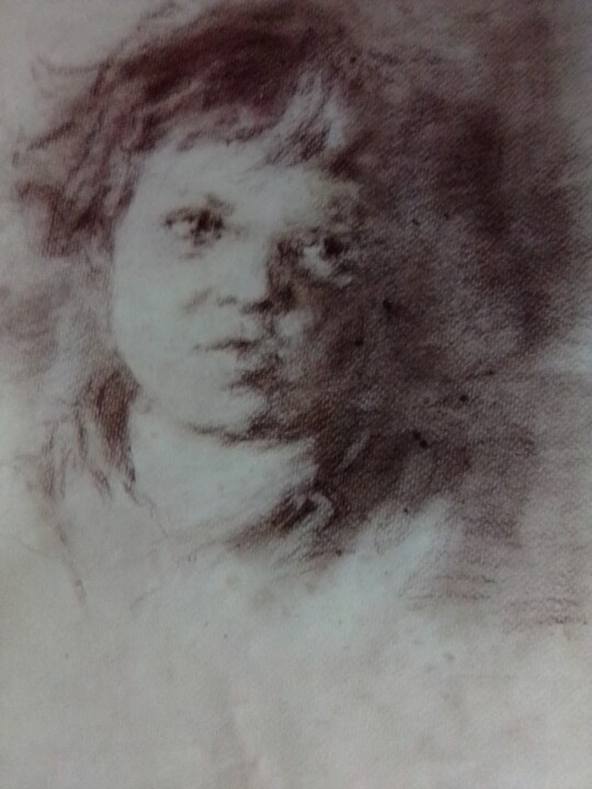 Портрет мальчика Dessin, 15,8x11,8 in