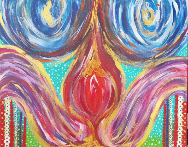 Between 绘画, 15.8x19.7 in