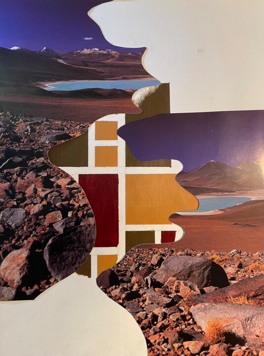 Collages,  17,7x13,8 in 