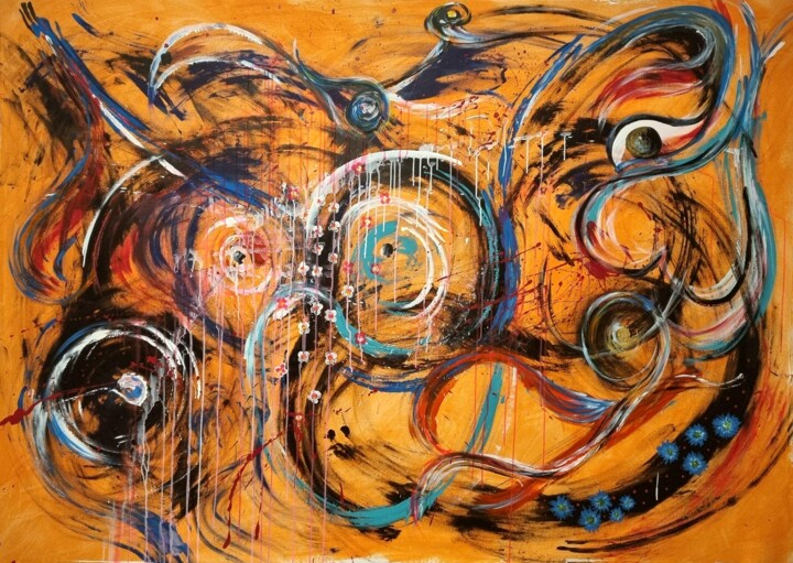 Surreal Dream 绘画, 63x78.7 in
