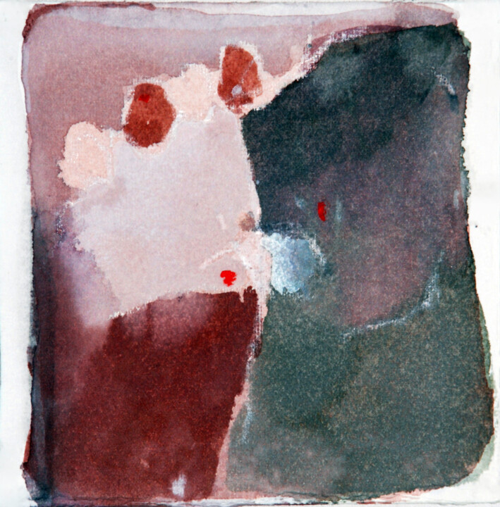 Pittura intitolato "Patte d’ours" da Rachele De Dominicis, Opera d'arte originale, Tempera