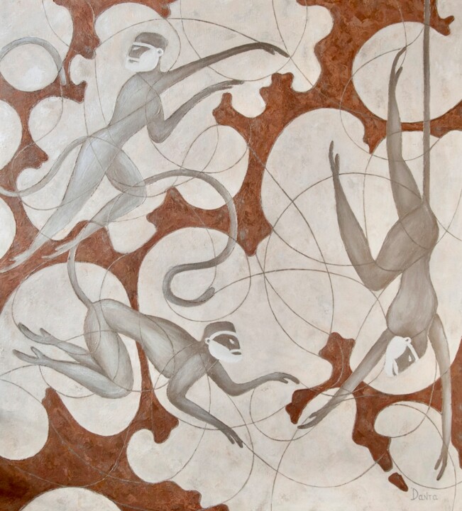 绘画,  51.2x43.3 in 