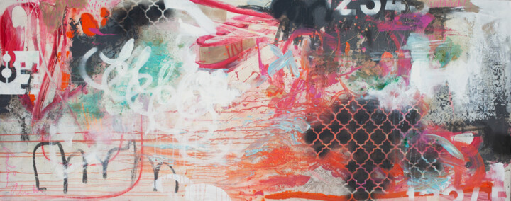 The object of our desire 绘画, 23.6x59.1 in