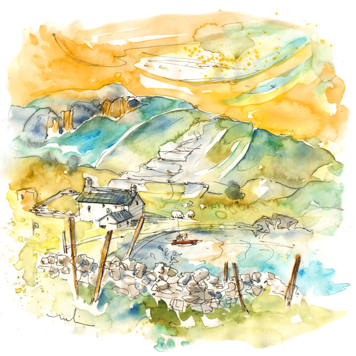 Beautiful Scotland 03 绘画, 11x11 in