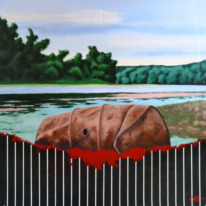 Schilderij,  31,5x31,5 in 