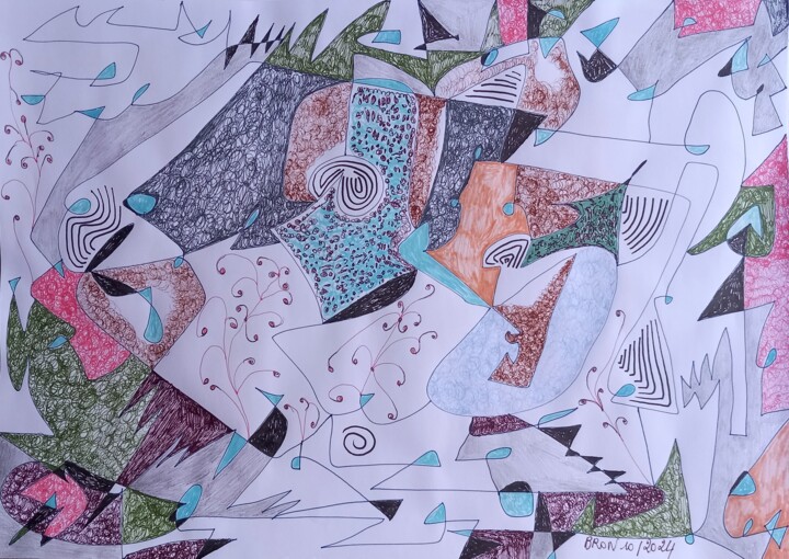 图画,  11.6x16.5 in 