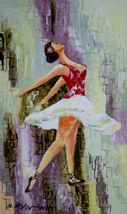 Ballerina Series 绘画, 19.7x11.8 in