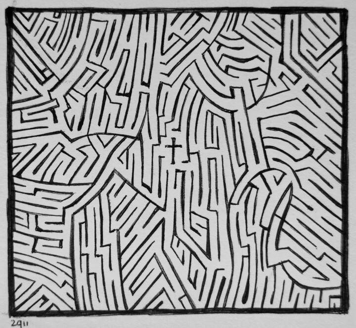 图画,  3.2x3.2 in 