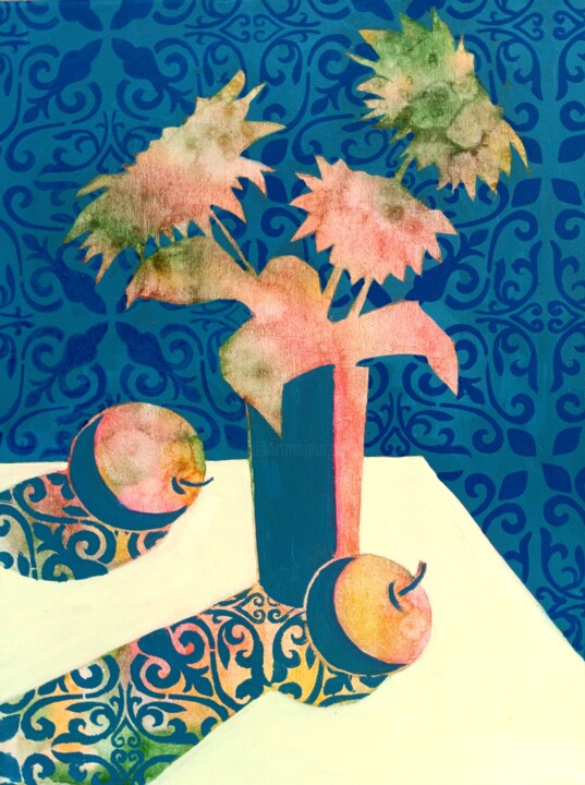 Schilderij getiteld "Light and Shadow" door Svetlana Ermolina, Origineel Kunstwerk, Acryl