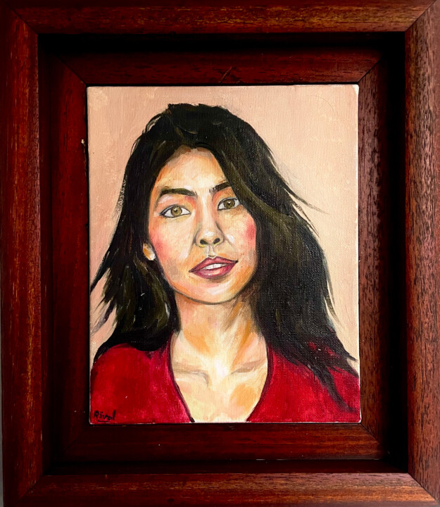 Jammie 绘画, 9.5x7.5 in