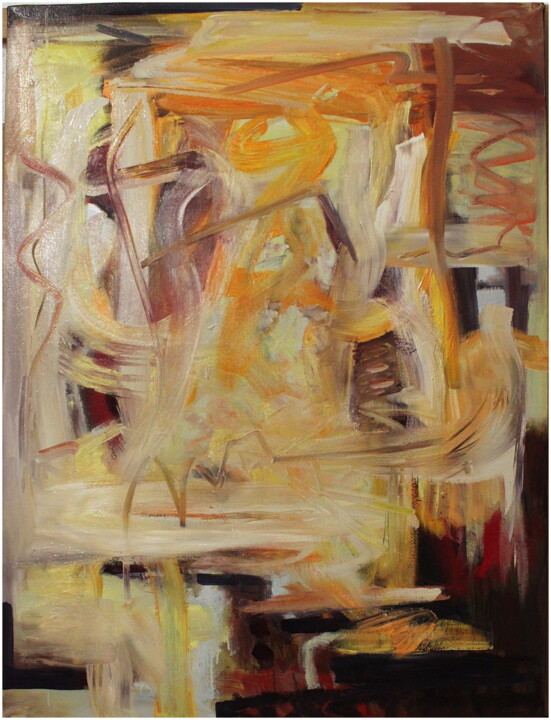 Confusion de la mémoire Painting, 51.2x38.2 in