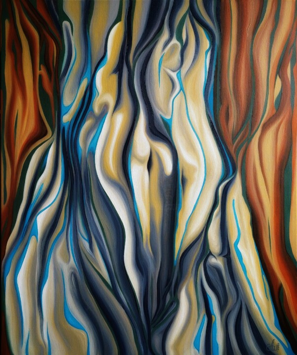 Feminine grace 绘画, 23.6x19.7 in