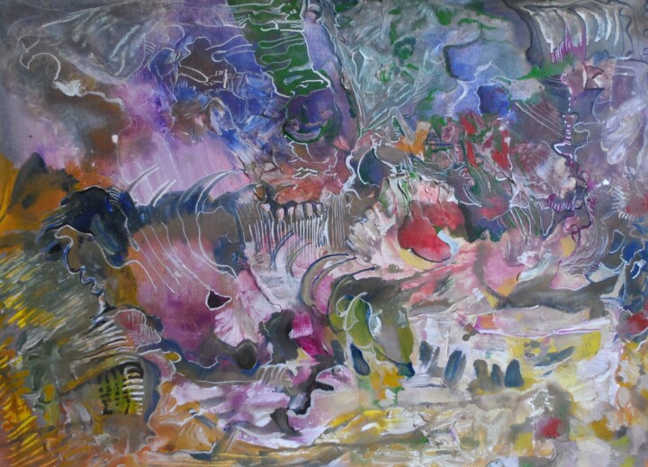 tempête 绘画, 27.6x19.7 in