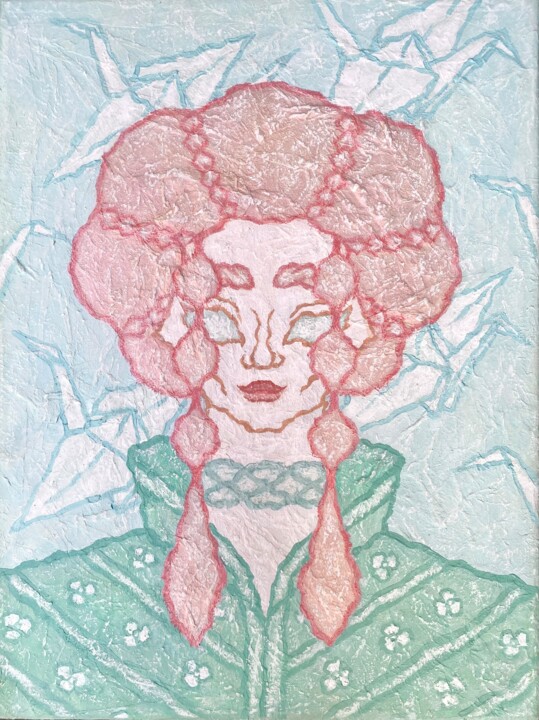 绘画,  15.8x11.8 in 