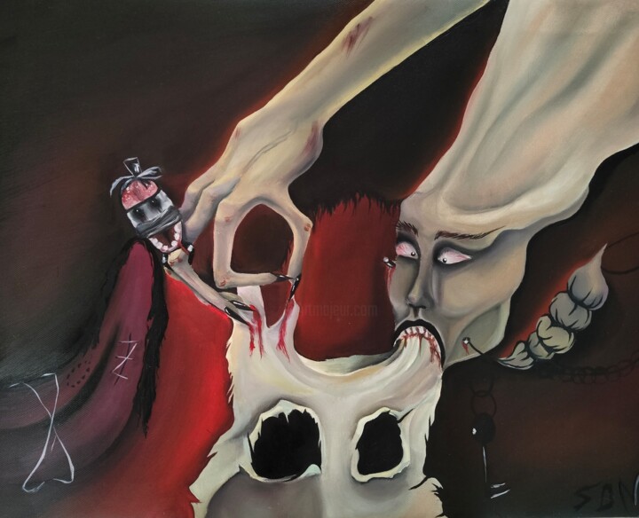 Anxiety Tablo, 15,8x19,7 in