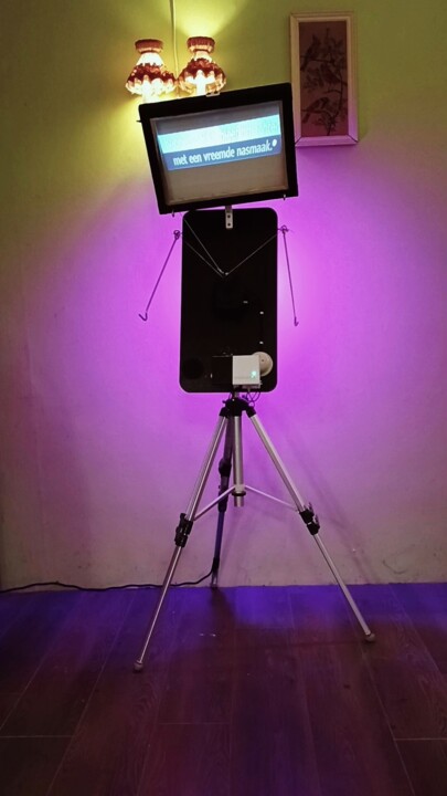 Social confusion (art audio / video installation) 雕塑, 66.9x31.5 in
