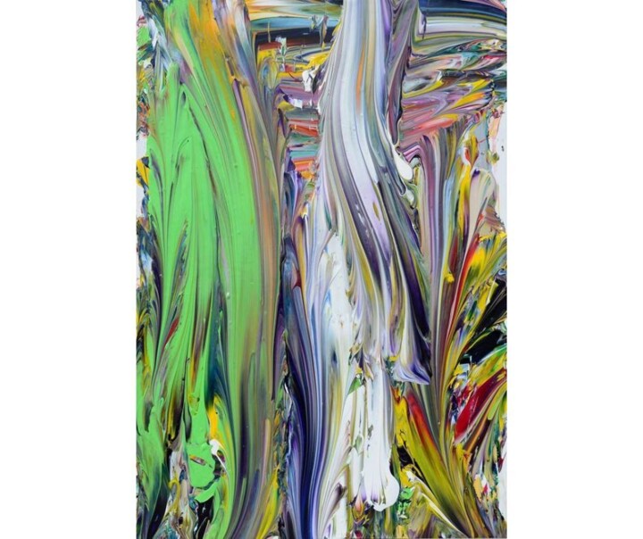 Secret, Mitsumasa Kadota Peinture, 76,4x51,4 in