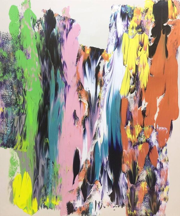 11 Colors Schilderij, 76,4x63,8 in