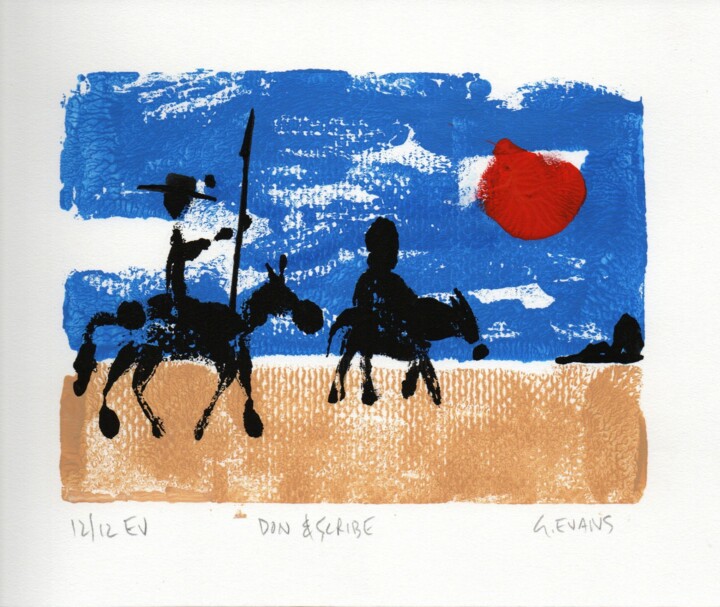 Printmaking,  7.1x8.5 in 