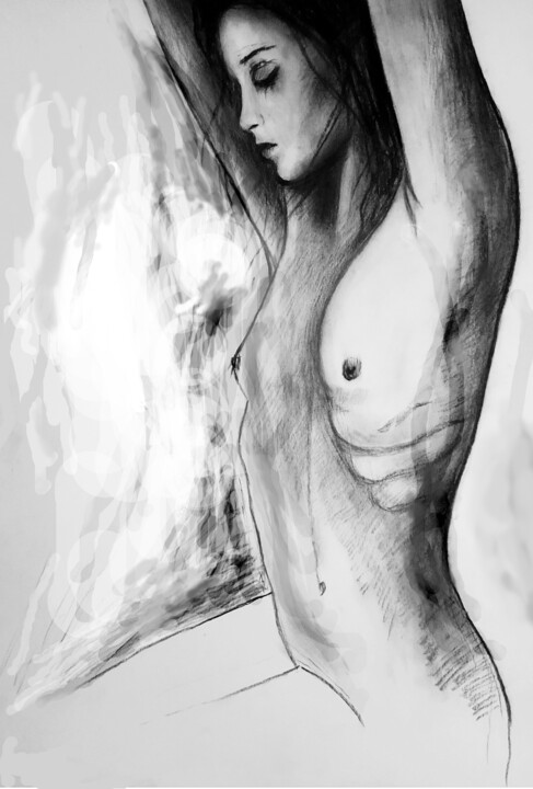 The way she moves/cl Desenho, 19,7x13,4 in