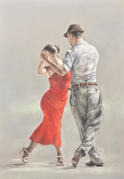 Dance 图画, 15.8x11 in
