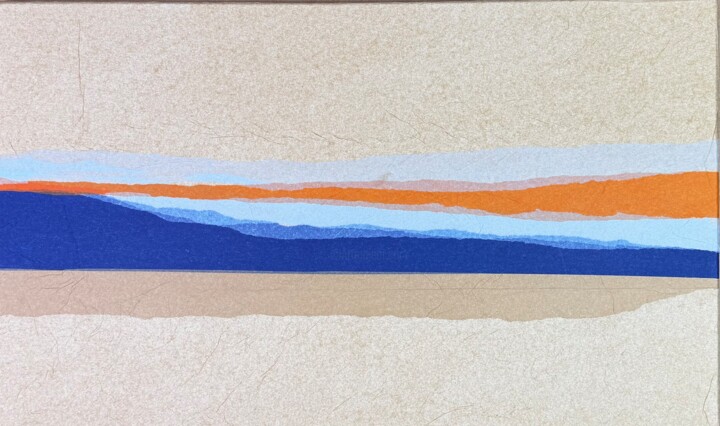 TERRE ET MER 2 拼贴, 13x21.7 in