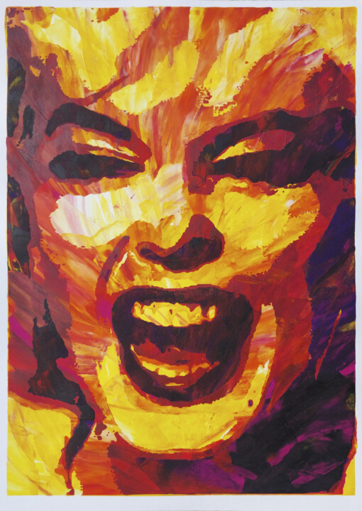 L'Urlo di Marilyn Monroe: "YEAH!" (1/12) 印花与版画, 27.6x19.7 in