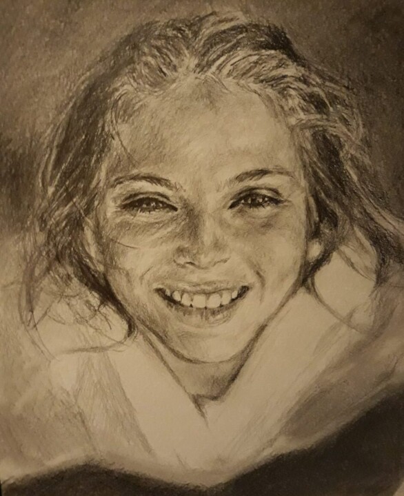 Радостное настроение Drawing, 11.7x8.3 in