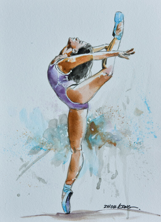 dancer 1 Ζωγραφική, 11x8,3 in