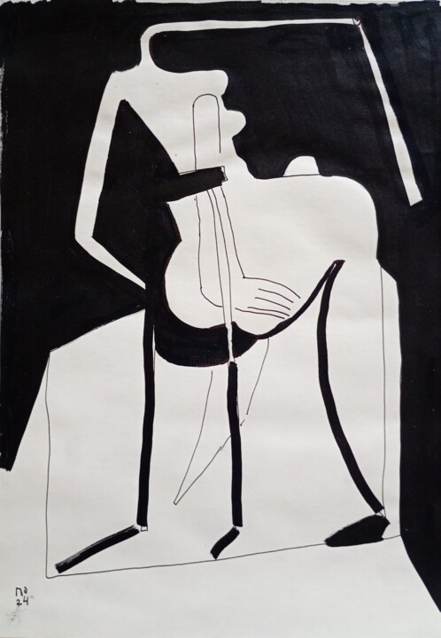 绘画,  11.4x8.3 in 