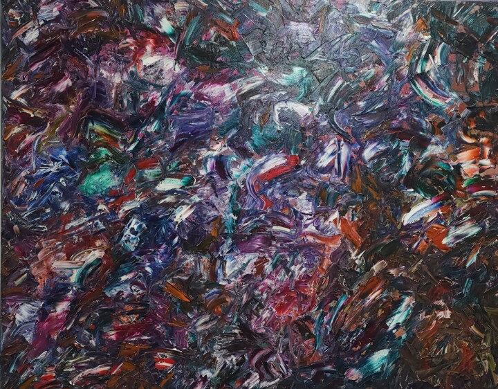 Voyage dans l expression 绘画, 31.5x39.4 in
