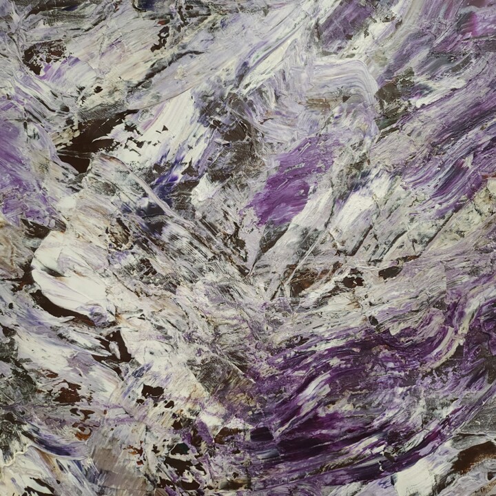 Blizzard de perles 绘画, 23.6x31.5 in